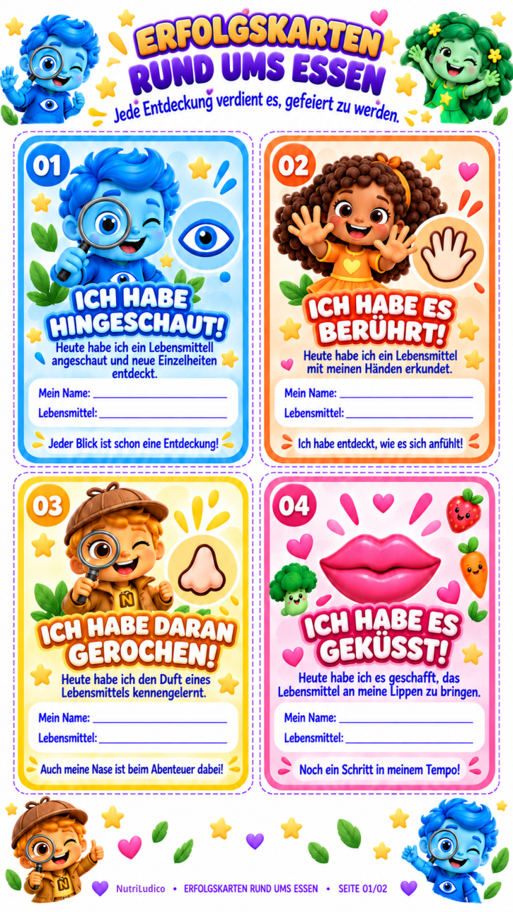 Erfolgskarten rund ums Essen